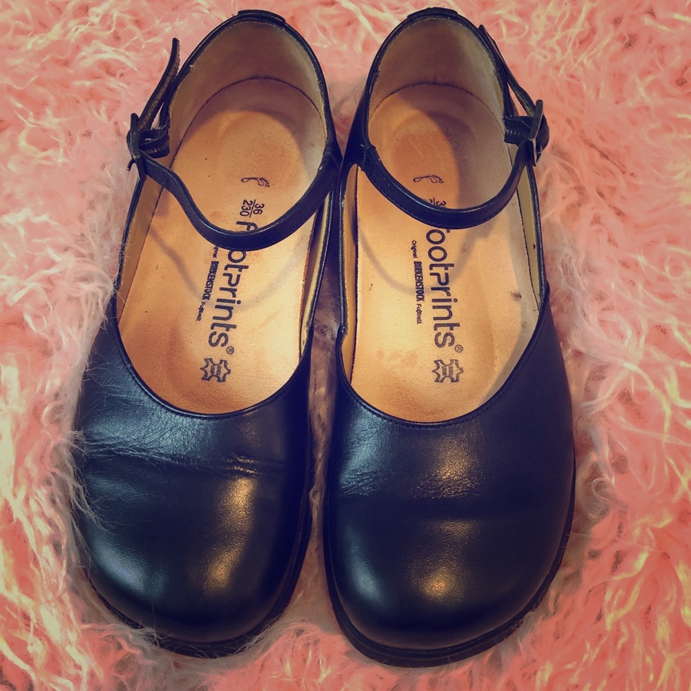 Mary Jane Birkenstocks (Footprints)